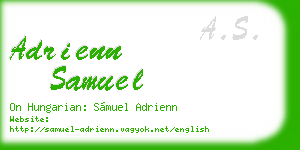 adrienn samuel business card